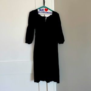 Rachel Pally black linen Doreen dress
